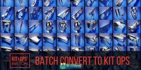 KitOps Batch快速创建对象Blender插件V2.09版