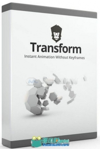 Transform破碎变形动画预设C4D插件V1.231S版