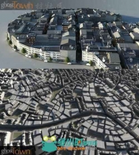 Ghosttown城市建筑制作3dsmax插件V1.31版 KILAD GHOSTTOWN 1.31 FOR 3DS MAX 2012-...