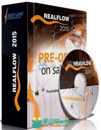 RealFlow流体动力学模拟软件V2015.9.1.1.0186版 NextLimit Realflow v2015.9.1.1.0...