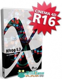 Greenworks XFrog植物C4DR16插件V5.3DC111014版 Greenworks XFrog v5.3 DC111014 F...