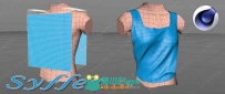 Syflex cloth服装布料模拟C4D插件