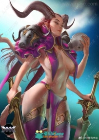 七十二魔神角色原画插画合集