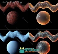 C4D皮肤材质插件Vreel3D Skin Shader v1.5