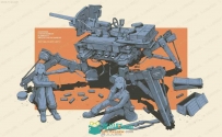 马来西亚概念设计师Jeffrey Chew游戏场景设计原画插画