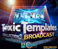 《DJ超强Toxic系列AE模板合辑Vol.3》Digital Juice Toxic Templates Collection 3 ...