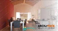 Archipack建筑archviz流程Blender插件V2.0.9版