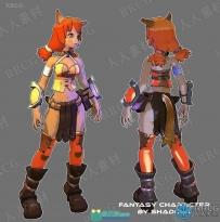 Comics Shader LITE卡通渲染着色器Blender插件V4.0版
