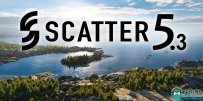 Scatter绿色草木环境生态分布Blender插件V5.3版