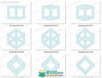 绘画透视效果网格参考图合集原画插画
