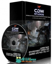 Photoshop游戏环境概念原画创作视频教程 Concept Design Workshop Environment Des...
