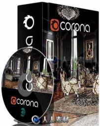 Corona Renderer超写实照片级渲染器3dsmax插件V4 Hotfix 1版