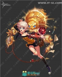 DNF游戏人物角色原画插画合辑