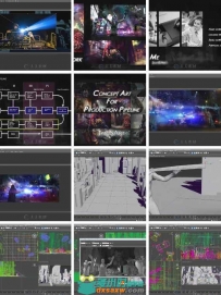 大师级末世艺术特效实例训练视频教程 SkillShare Concept Art for Production Pipe...