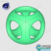 Trypogen多边形镂空C4D插件V2.0版