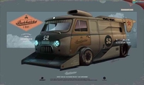 65P 老爷车3D设计大集合 Andrey Tkachenko作品集
