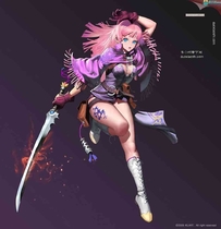 挺喜欢的Kilart韩国画师-美女角色原画（150P）