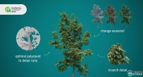 Botaniq草木植物植被库Maya插件V1.0版