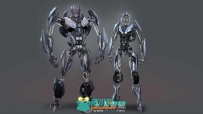 《PS机器人概念设计视频教程》Digital-Tutors Designing Transforming Robot Conce...